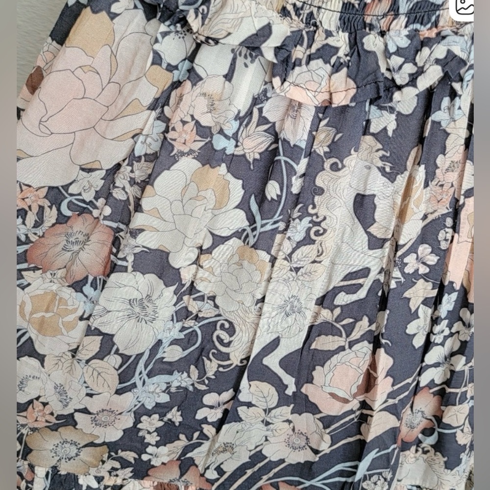 Spell & The Gypsy Amethyst Shirred Sundress in Nightfall size S - Picture 5 of 6